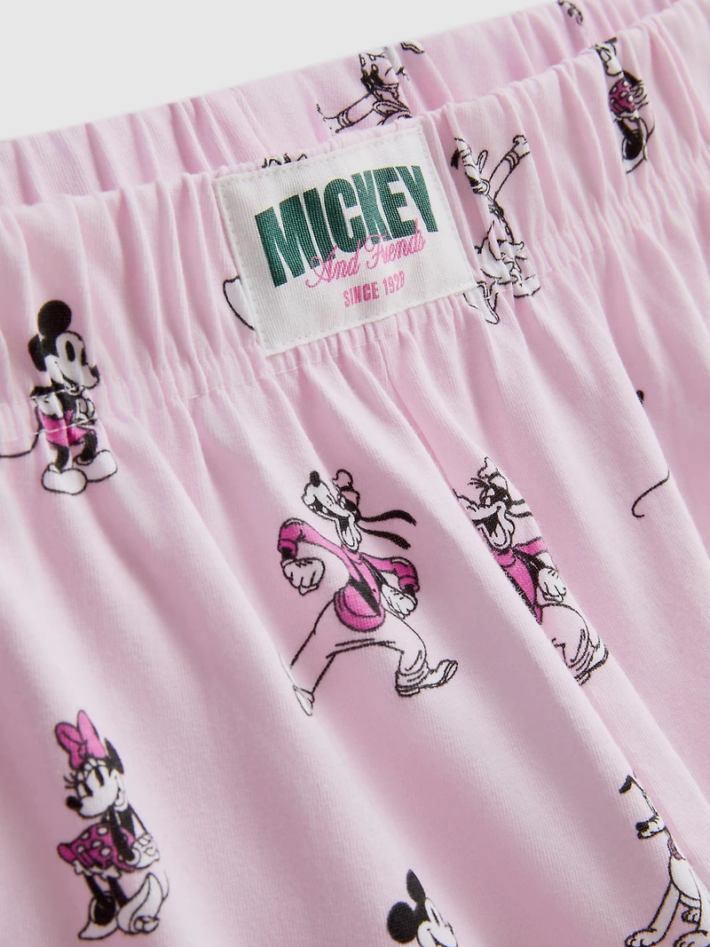 Disney’s Mickey and Friends Cotton Shorty Pajamas