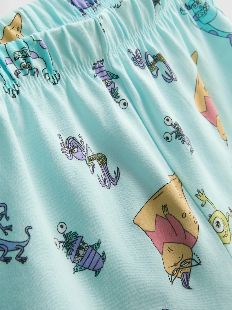Disney Pixar’s Monster Inc Graphic Shorty Pajamas