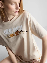 Disney’s Ice Age Cotton Graphic Shorty Pajamas