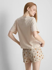 Disney’s Ice Age Cotton Graphic Shorty Pajamas