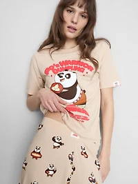 Kung Fu Panda Long Pajamas