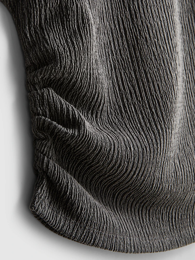 7-15yrs | Crinkle Ruched Blouse