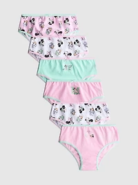 1.5-10yrs | 6pk Disney’s Minnie Mouse Briefs