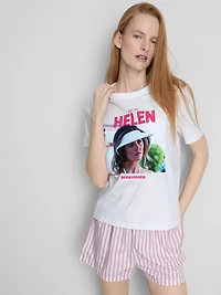 Bridesmaids Cotton Graphic Shorty Pajamas