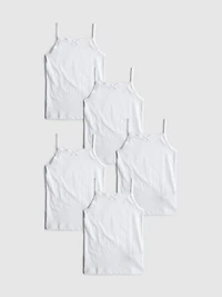 1.5-15yrs | 5pk Cami Tops