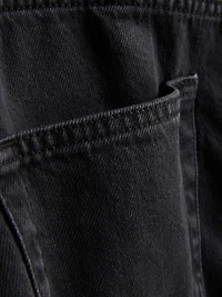 Cotton Denim Mini Skirt