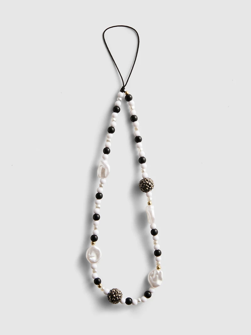 Beaded Phone Charm