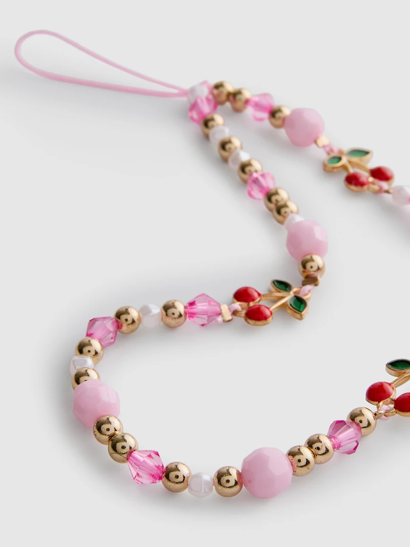 Cherry Phone Charm
