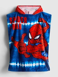 MARVEL Spider-Man Hooded Towel Poncho