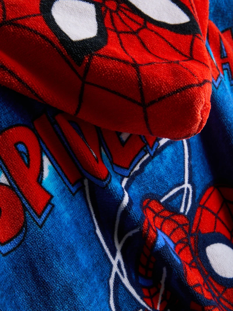 MARVEL Spider-Man Hooded Towel Poncho