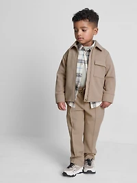 1.5-8yrs | Jacquard Zip-Up Jacket and Joggers Set