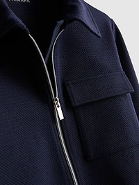 7-15yrs | Jacquard Zip-Up Jacket and Joggers Set