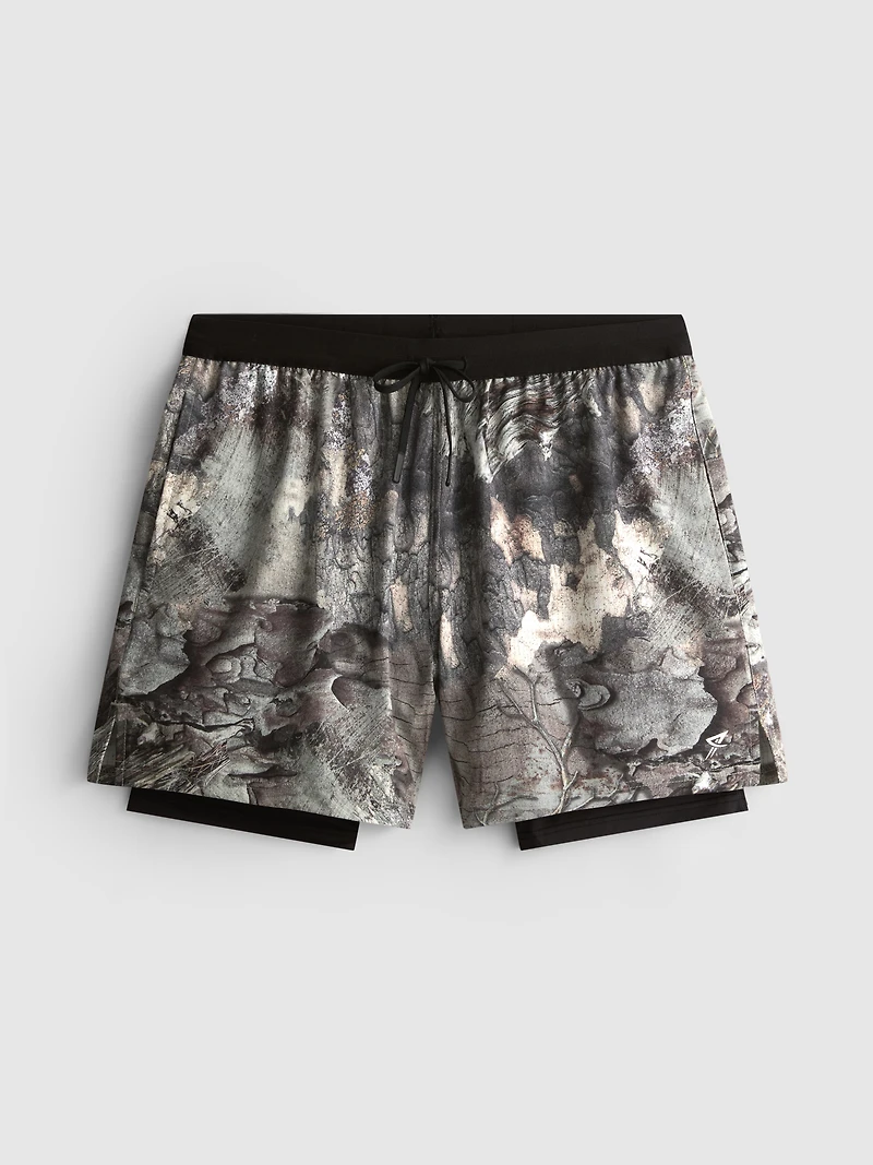 Active Camo Two-In-One Shorts