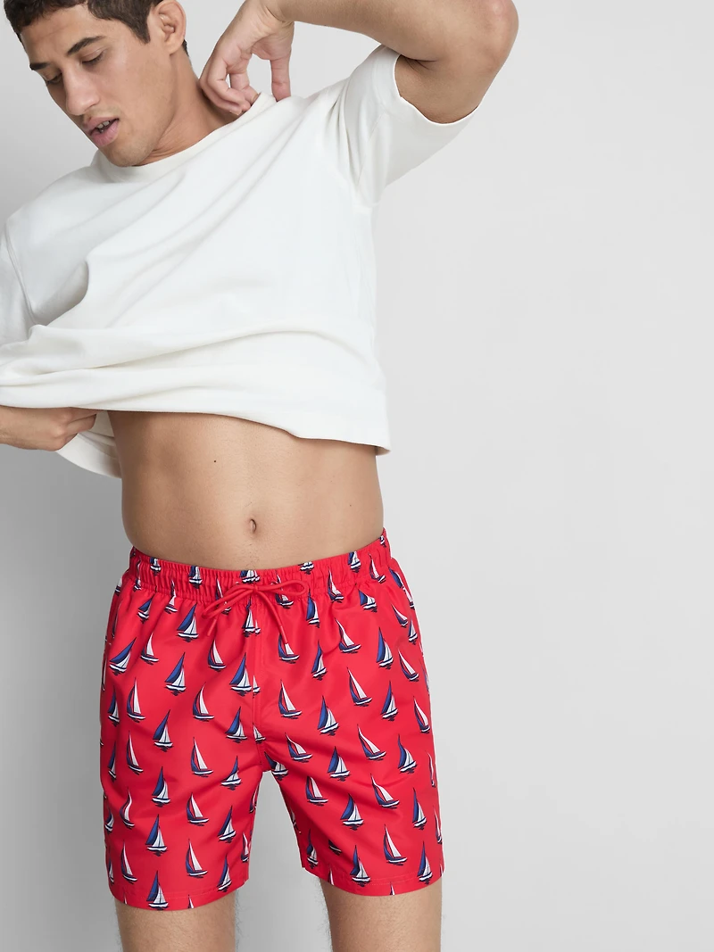 Sailboat Swimming Shorts