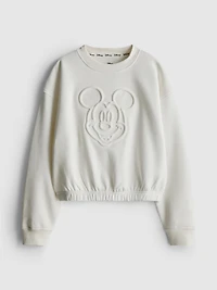7-15yrs | Disney’s Mickey Mouse Embossed Sweatshirt