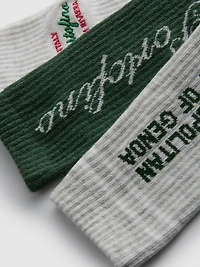 3pk City District Socks