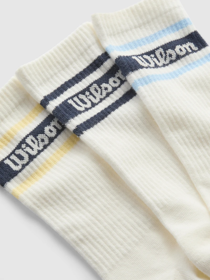 3pk Wilson Sports socks