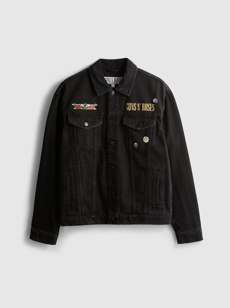 Guns N’ Roses Cotton Denim Jacket