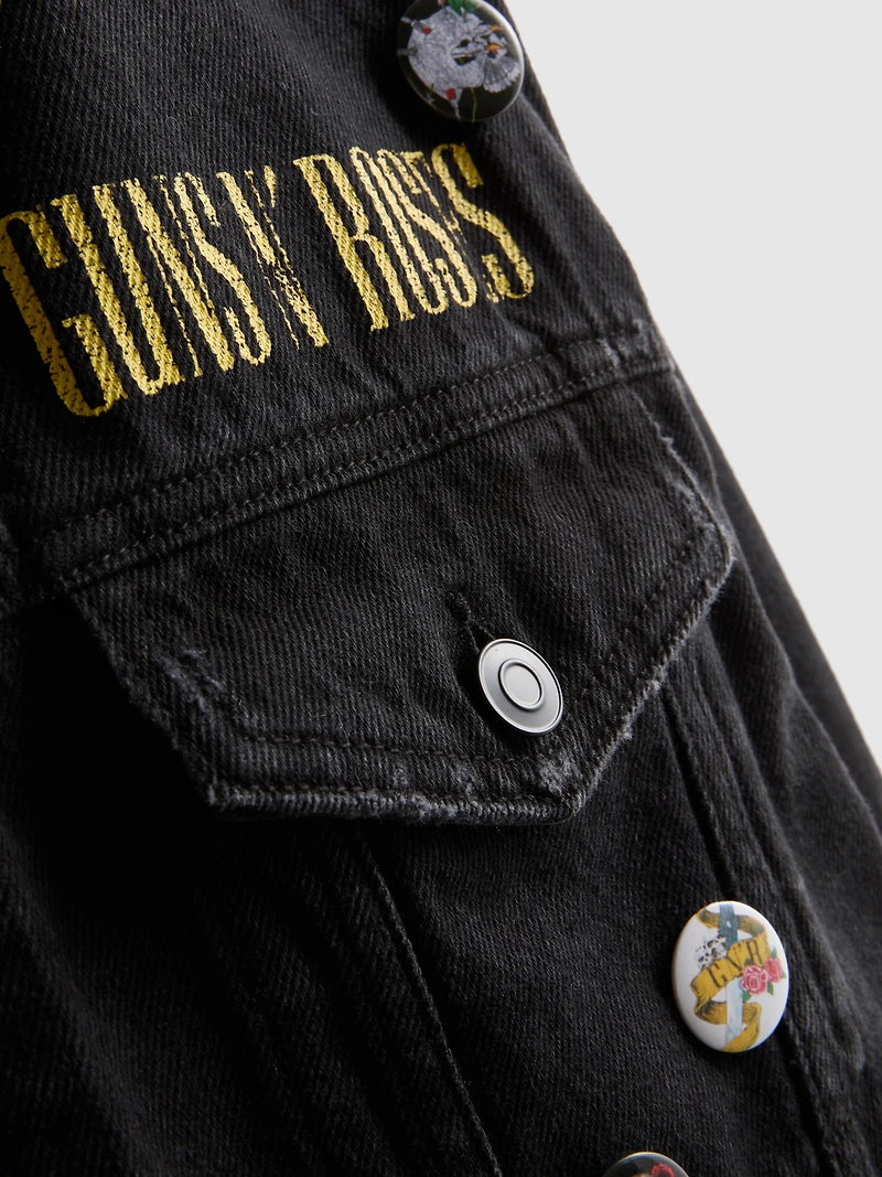 Guns N’ Roses Cotton Denim Jacket