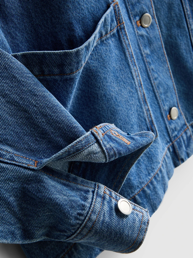 Cotton Patch Pocket Denim Jacket