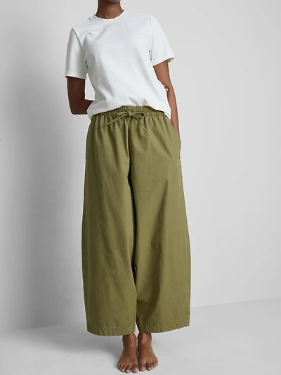 Casual Barrel Leg Pants