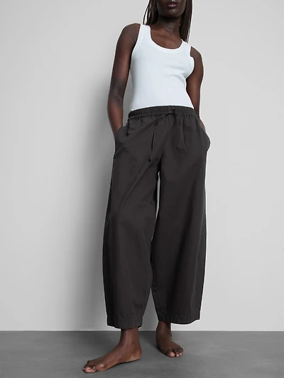 Casual Barrel Leg Pants