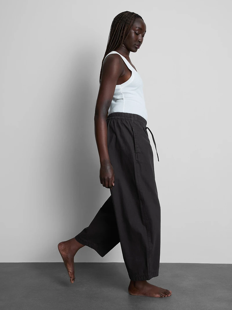 Casual Barrel Leg Pants