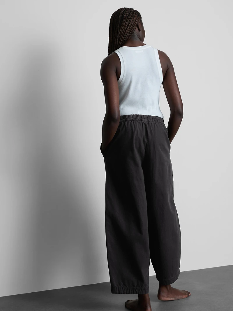 Casual Barrel Leg Pants