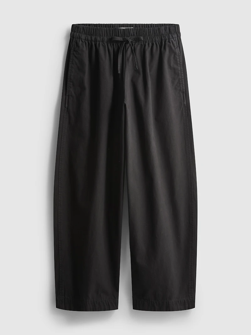 Casual Barrel Leg Pants