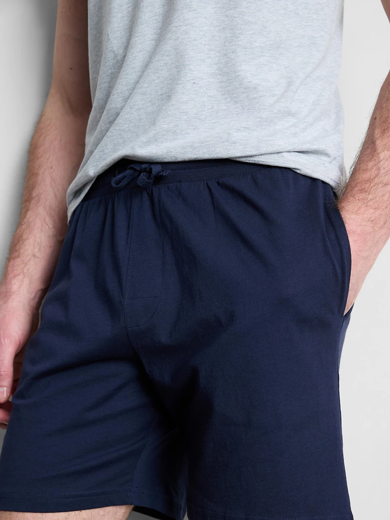 2pk Drawstring Pajama Shorts