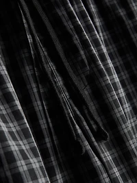 Long Plaid Poplin Pajamas