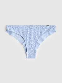 The Edit Floral Lace Brazilian Briefs