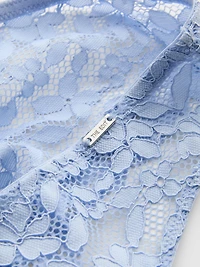 The Edit Floral Lace Brazilian Briefs