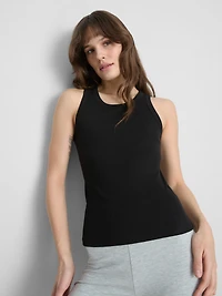 Cotton Rich Ribbed Racerback Tank