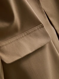 Oversized Single-Breast Blazer