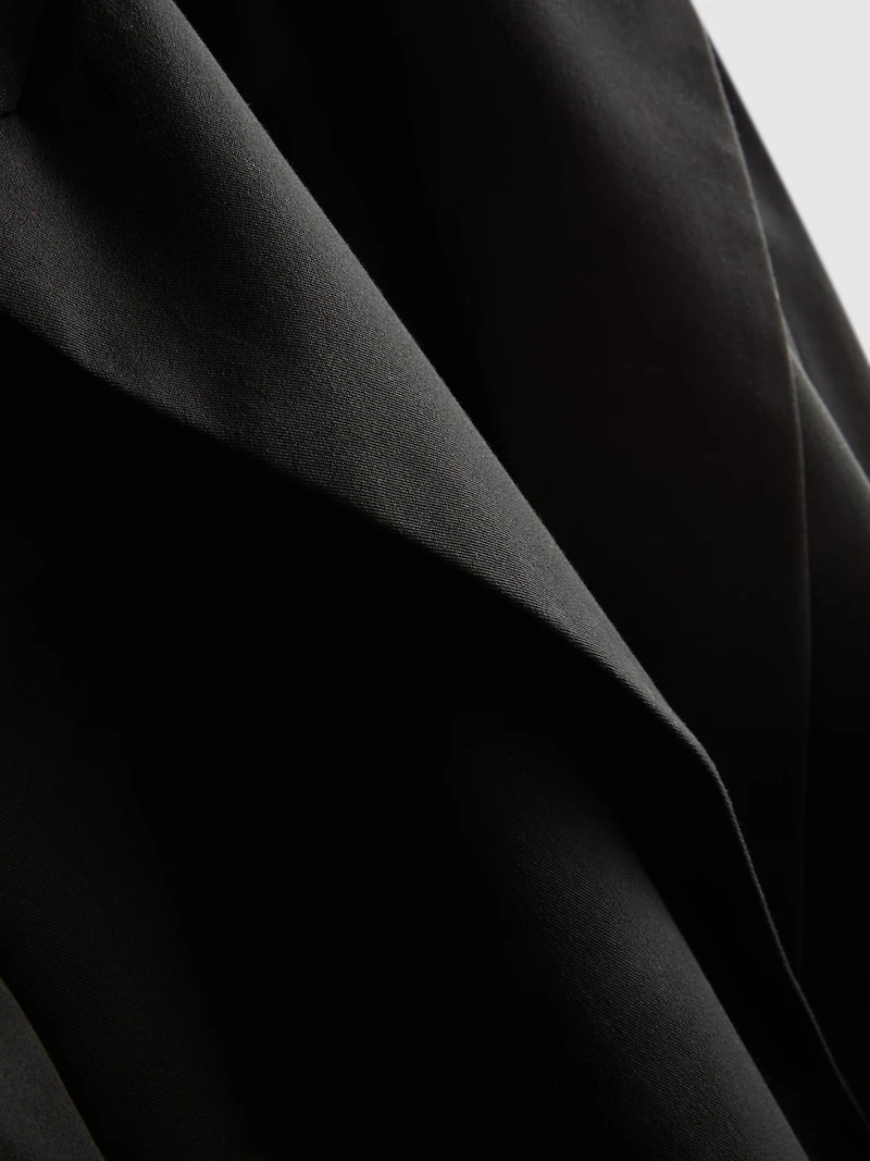 Oversized Single-Breast Blazer