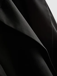 Oversized Single-Breast Blazer
