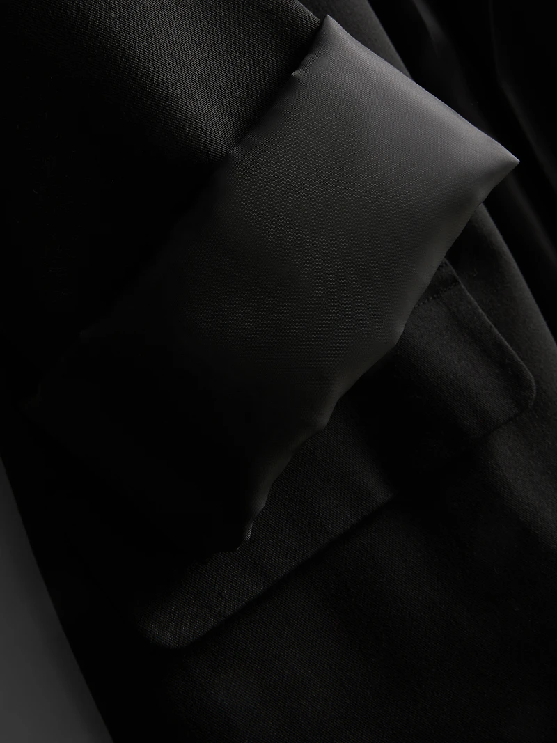 Oversized Single-Breast Blazer