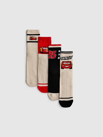 4pk Disney Pixar’s Cars Ankle Socks