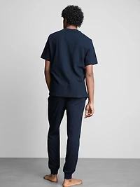 Textured Long Pajamas