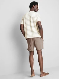 Textured Pajama Shorts