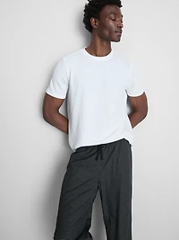 Textured Long Pajamas