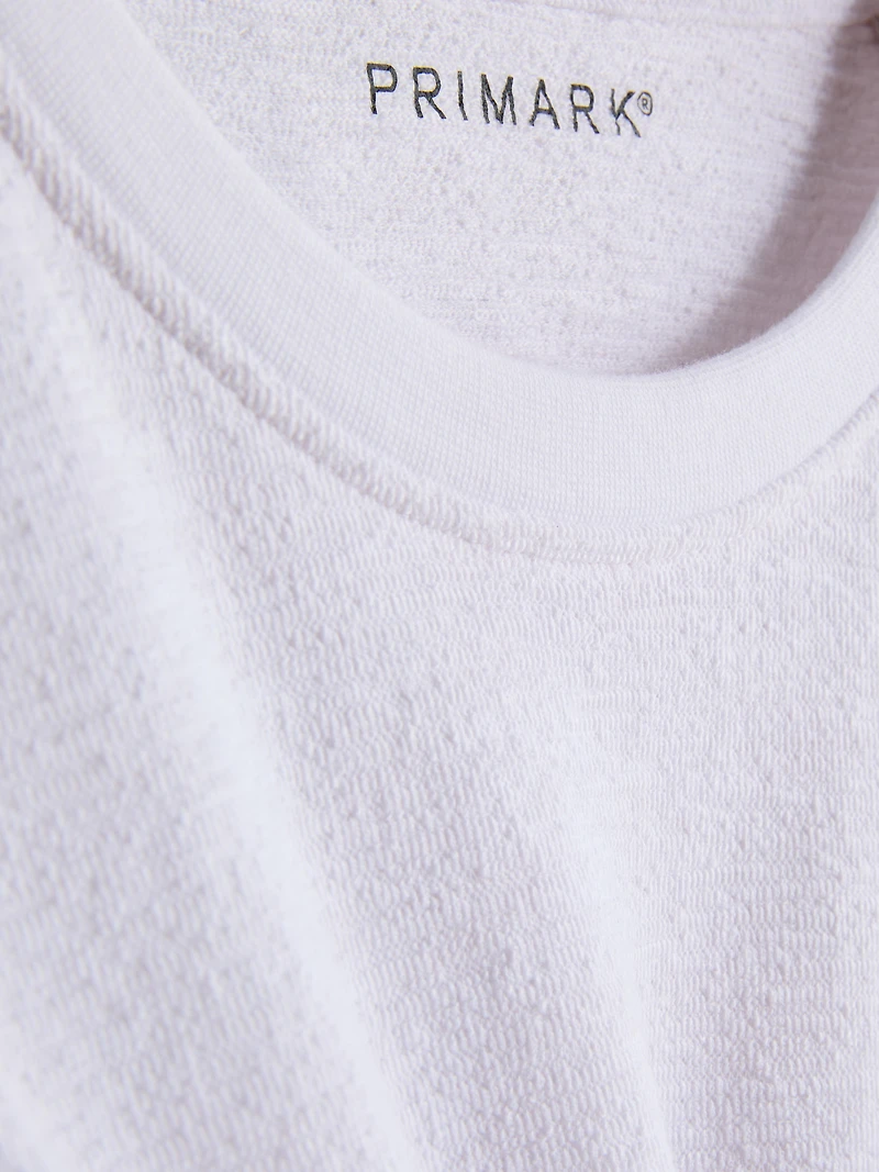 Textured Long Pajamas