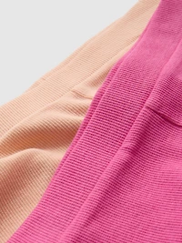 1.5-8yrs | 2pk Ribbed Cycling Shorts