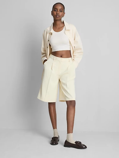 Super Soft Scoopneck Crop Top