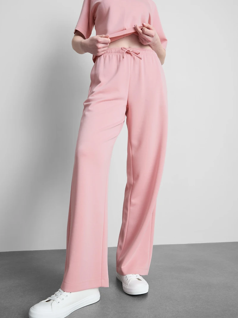 Wide Leg Drawstring Pants
