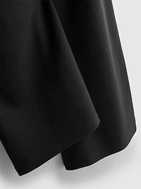 Cotton-Rich Wide-Leg Pleated Joggers