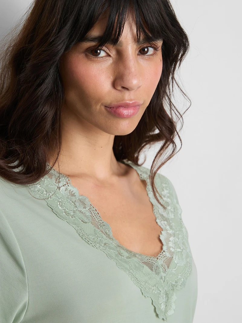 Relaxed Modal-Rich Sleep Tee