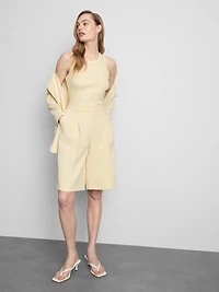 Cotton-Rich Ribbed Racerback Tank