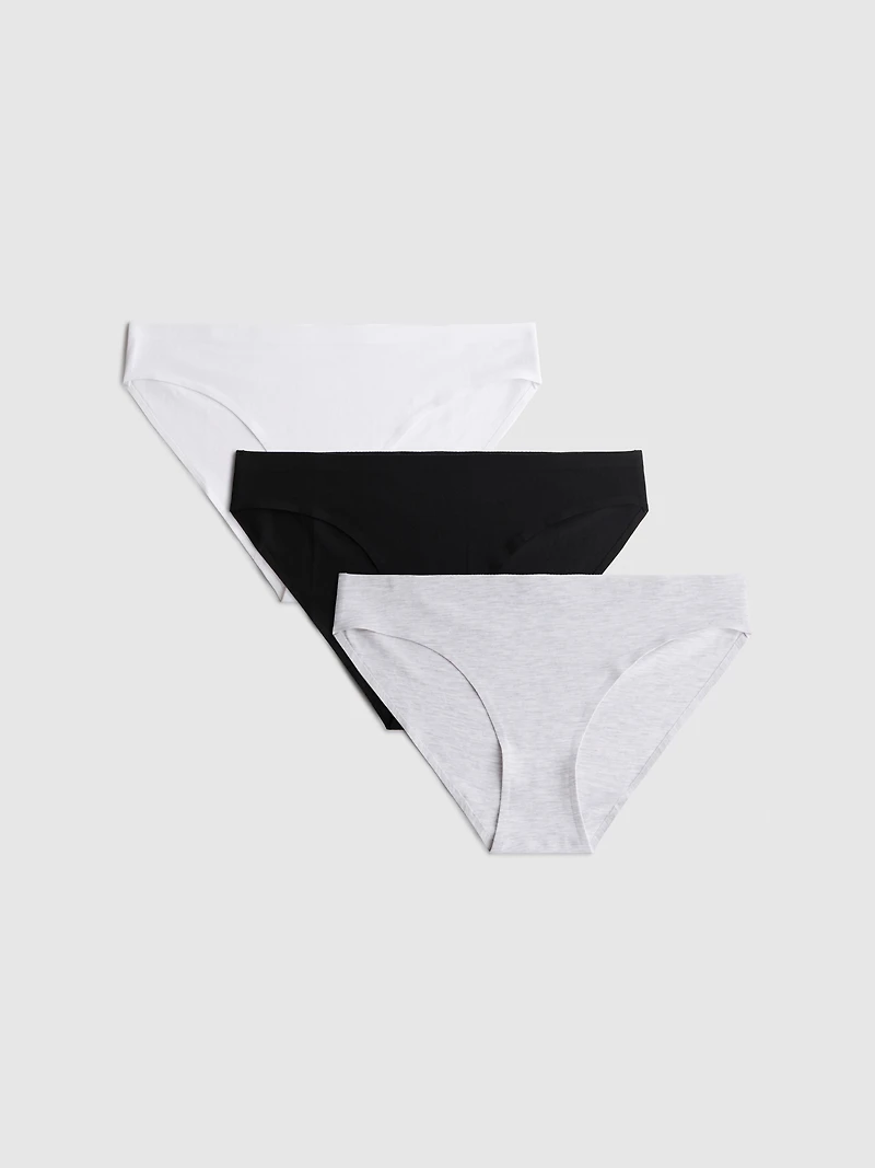 3pk Cotton Mini Briefs